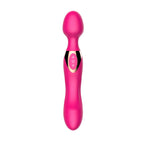 Magic Wand Finger Vibrator Prostate Massager - Double End G-spot Clit Stimulator