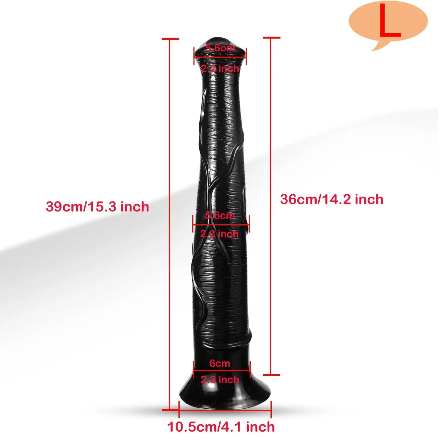 Huge Horse Dildo - 15 inch Long Animal Dildo Anal Plug Adult Toys