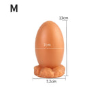 Soft Silicone Anal Dildo - Realistic Dragon Egg Butt Plug Dilator Adult Toys