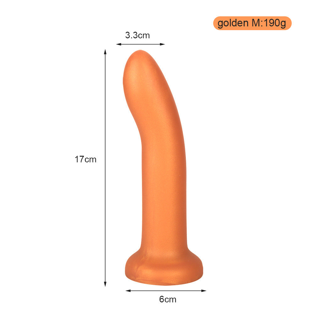Finger Prostate Massage Anal Dildo - Silicone Butt Plug Sex Toys for Men Women