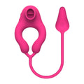 Double End Clit Clamp Cock Ring Vibrating Panty Vibrator -Ultimate Couple Sex Pleausre