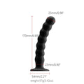 Silicone Butt Plug - 7 Pull Beads Anal Dildo G Spot Prostate Massager