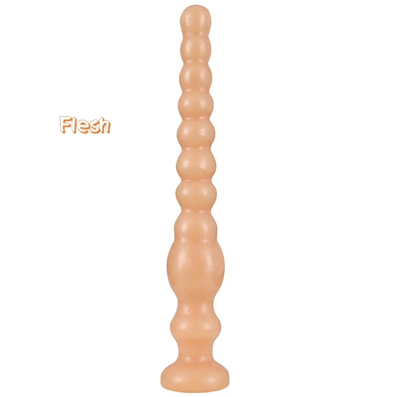 Long Anal Beads Butt Plug - Exotic Suction Cup Dildos Vaginal Masturbation Anal Sex Toys