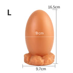 Soft Silicone Anal Dildo - Realistic Dragon Egg Butt Plug Dilator Adult Toys