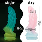 Dragon Monster Dildo Butt Plug - Luminous Macaron Color Fantasy Dildos Women Sex Toy