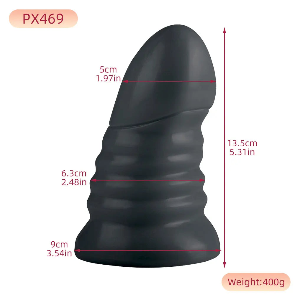 Big Giant Dildo Butt Plug - Premium Silicone Realistic Dildos Sex Toys