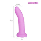 Finger Prostate Massage Anal Dildo - Silicone Butt Plug Sex Toys for Men Women