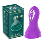 Oral Sex Sucking Female Masturbation Cup - Clit Nipple Rotating Clamp Women Vibrator