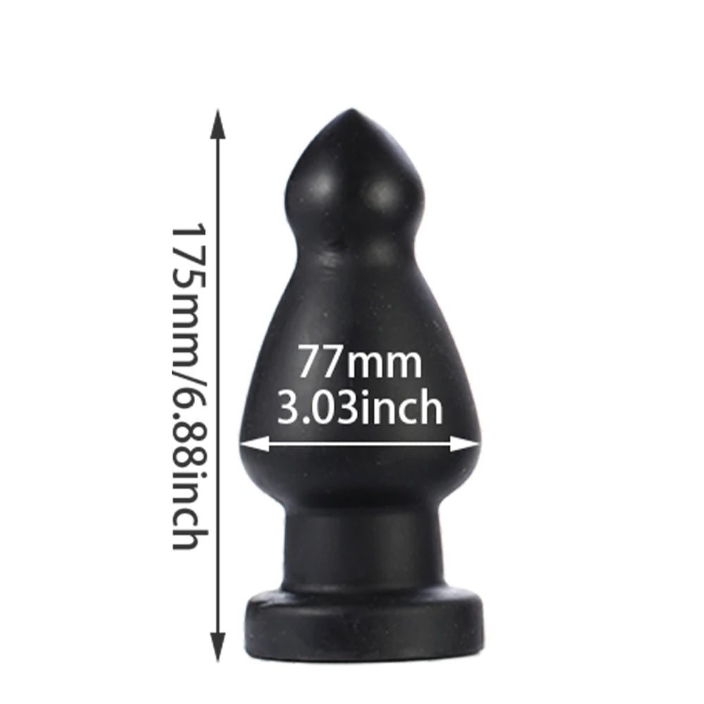 Big Anal Dildo Butt Plug - Premium Silicone Anal Plug Dilator Sex Toys for Women
