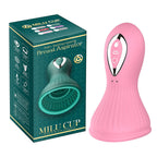 Oral Sex Sucking Female Masturbation Cup - Clit Nipple Rotating Clamp Women Vibrator