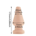 Big Anal Dildo Butt Plug - Premium Silicone Anal Plug Dilator Sex Toys for Women