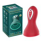 Oral Sex Sucking Female Masturbation Cup - Clit Nipple Rotating Clamp Women Vibrator