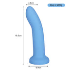 Finger Prostate Massage Anal Dildo - Silicone Butt Plug Sex Toys for Men Women