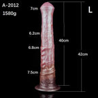 Huge Horse Anal Dildo Buttplug - Realistic Silicone Animal Dildos Suction Cup Sex Toys