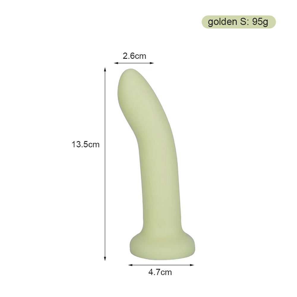 Finger Prostate Massage Anal Dildo - Silicone Butt Plug Sex Toys for Men Women
