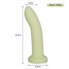 Finger Prostate Massage Anal Dildo - Silicone Butt Plug Sex Toys for Men Women