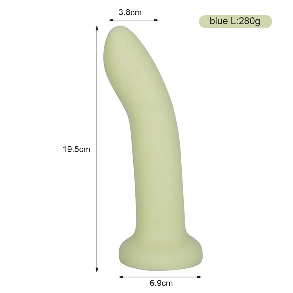 Finger Prostate Massage Anal Dildo - Silicone Butt Plug Sex Toys for Men Women