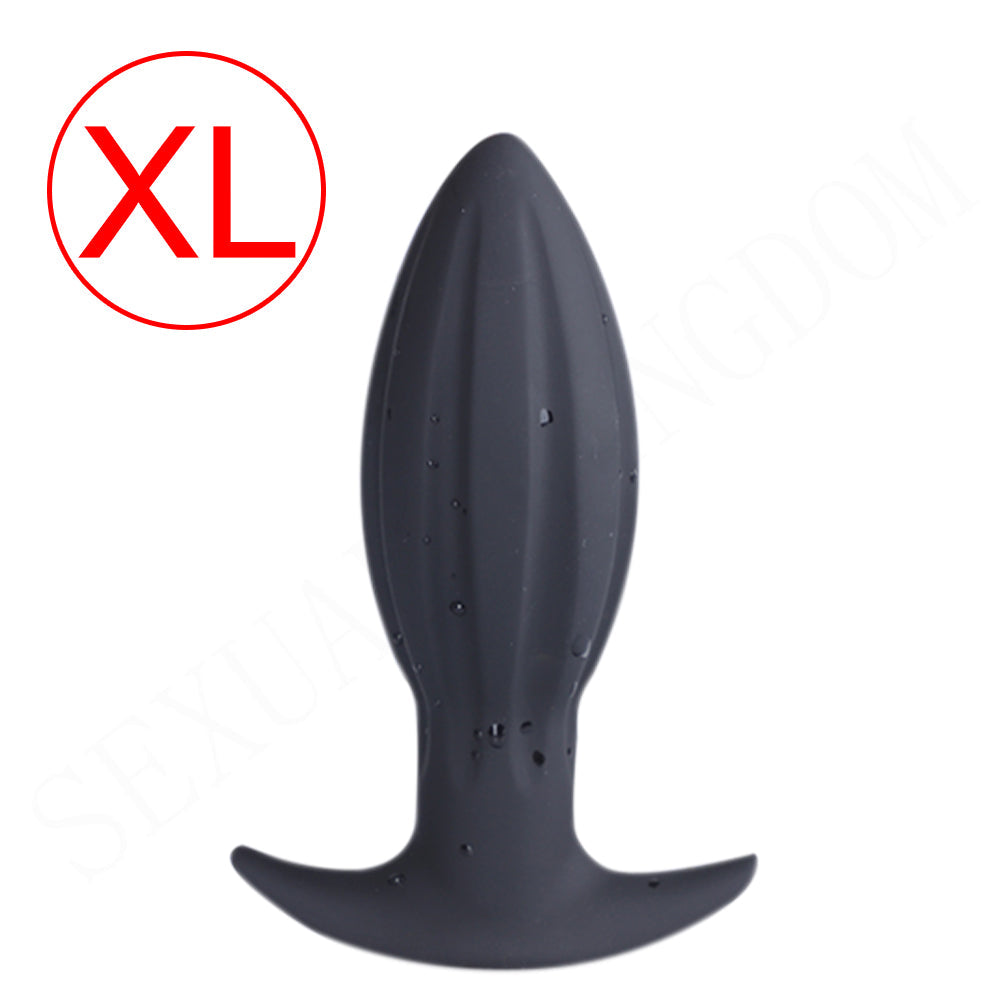 Big Threads Butt Plug - Silicone Anal Dildo Sex Toys for Women Men