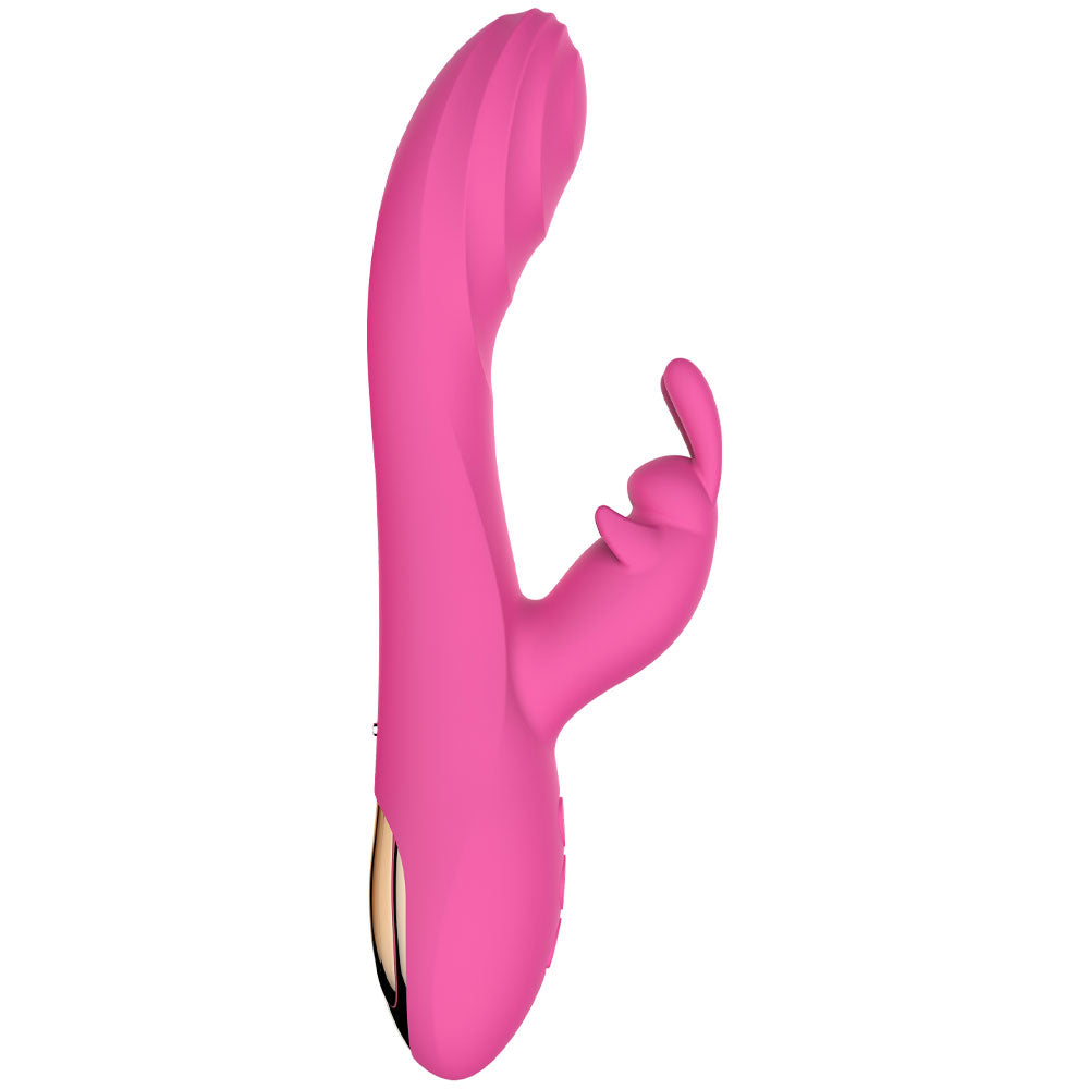 Rabbit Clit Clamps G Spot Vibrator - Vibrating Anal Dildo Female Sex Toy