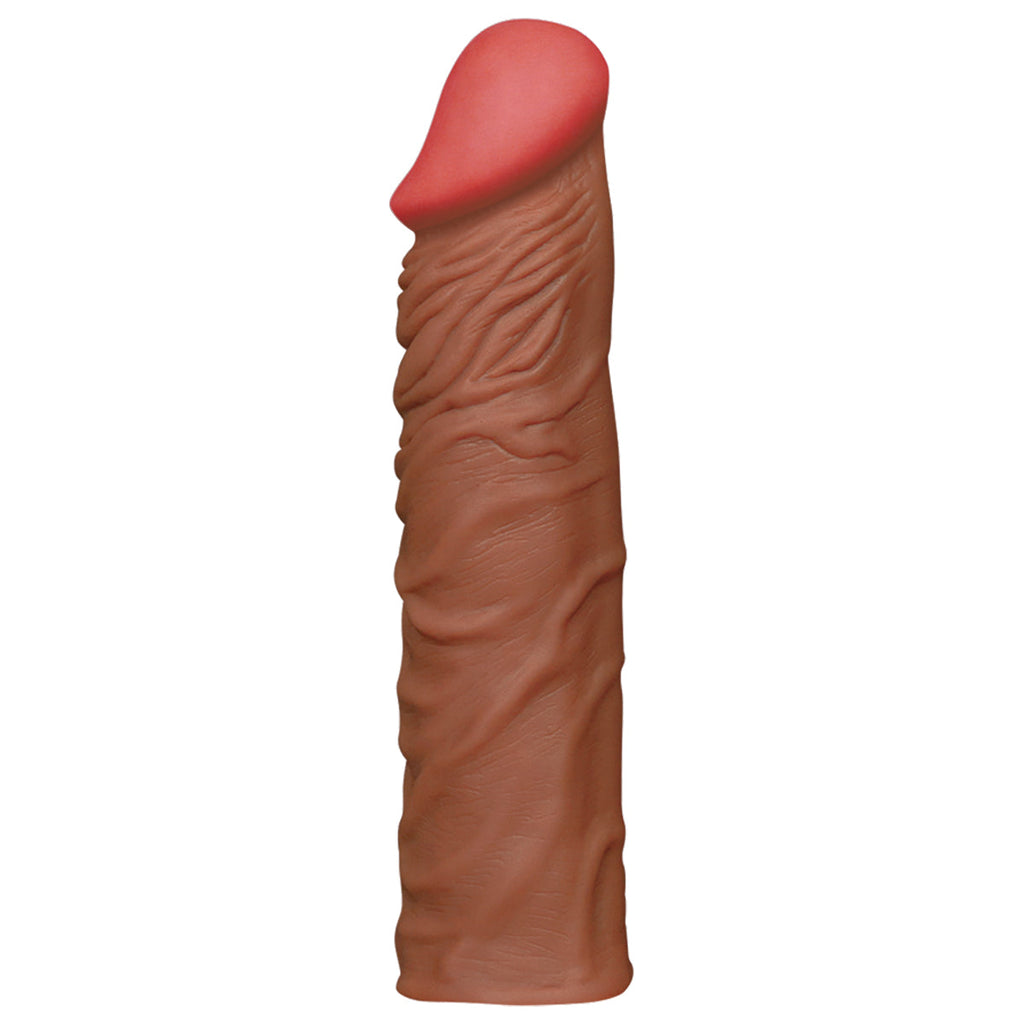 Realistic Cock Sleeve Condom Male Sex Toys - Life Size Penis Sheath Premium Enlarger