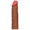 Realistic Cock Sleeve Condom Male Sex Toys - Life Size Penis Sheath Premium Enlarger