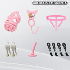 Silicone Soft Nail Modular Chastity Cage System GSD Wearable Chastity Device