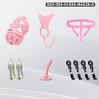 Silicone Soft Nail Modular Chastity Cage System GSD Wearable Chastity Device