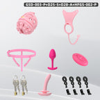 Silicone Soft Nail Modular Chastity Cage System GSD Wearable Chastity Device