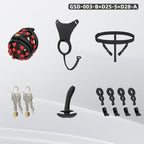 Silicone Soft Nail Modular Chastity Cage System GSD Wearable Chastity Device