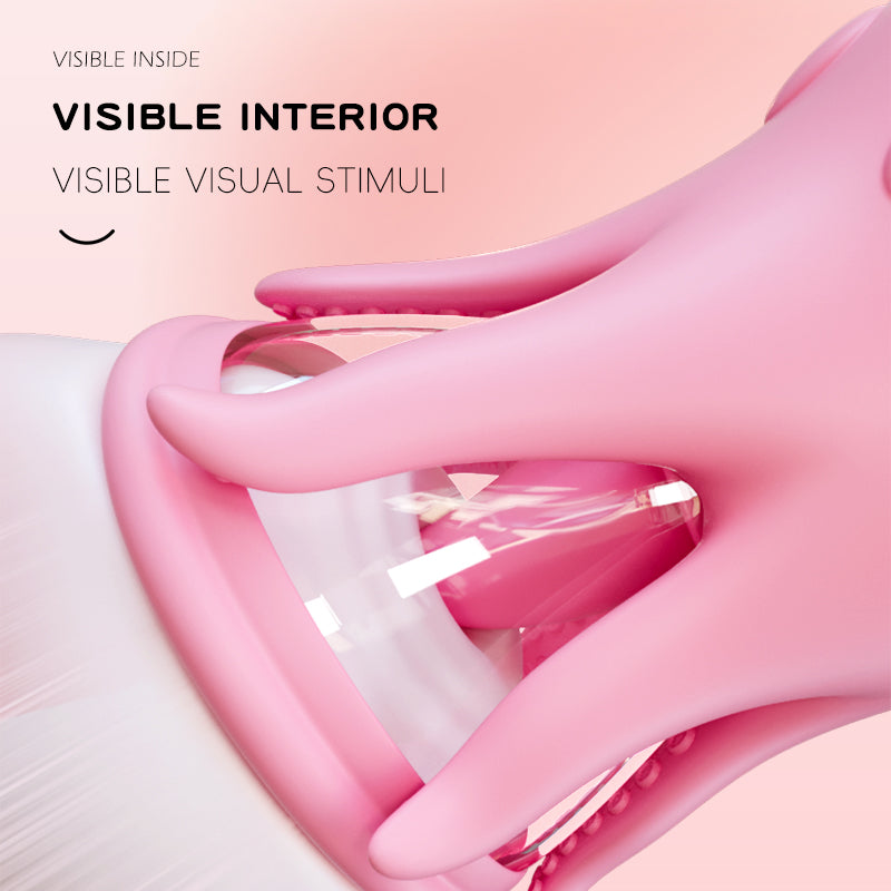 Nipple Sucker Licking Vibrator – Silicone Nipple Stimulator Sex Toy for Women
