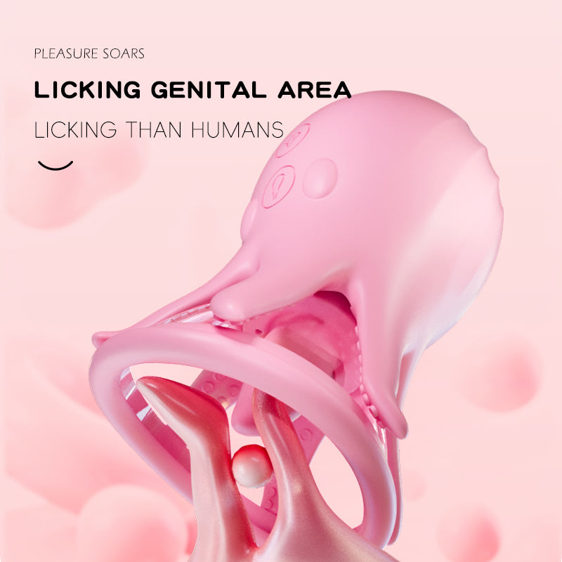 Nipple Sucker Licking Vibrator – Silicone Nipple Stimulator Sex Toy for Women
