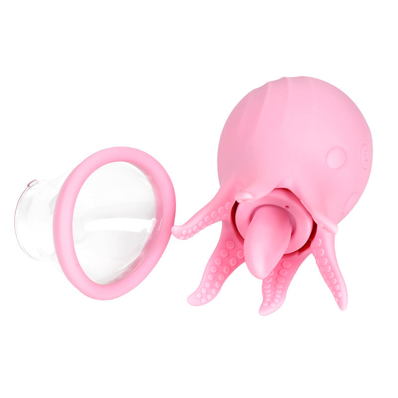 Nipple Sucker Licking Vibrator – Silicone Nipple Stimulator Sex Toy for Women