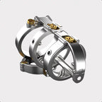 SPIKED CHASTITY CAGE METAL PUNK