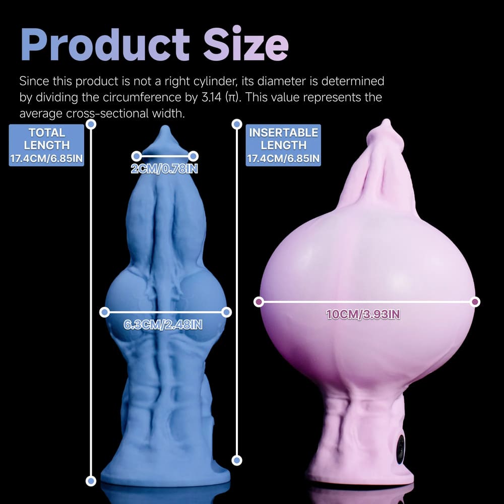 SWELL-LOCK-Silicone-Inflatable-Knot-Dildo