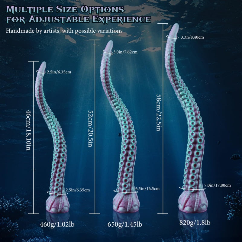 Octopus Dildo Tentacle Butt Plug – Long Monsterdildo Women Masturbation Anal Sex Toys