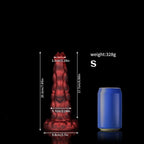 Crimson Fantasy Knot Dildo – Sphinx Edition