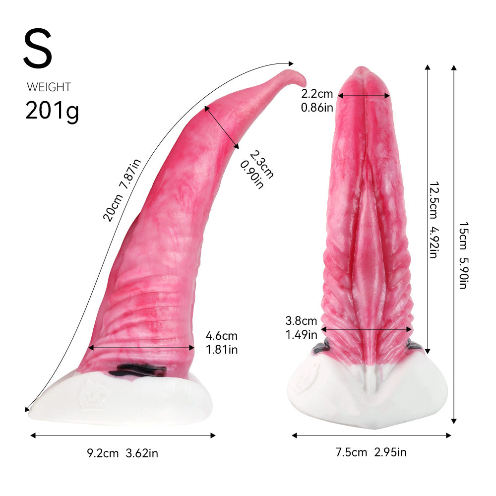 Fantasy Whale Tentacle Dildos Butt Plug - Realistic Monsterdildo Masturbator Female Sex Toy
