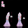 Clear Dildo Monsterdildo Butt Plug - Fantasy Dragon Penis Suction Cup Women Masturbator