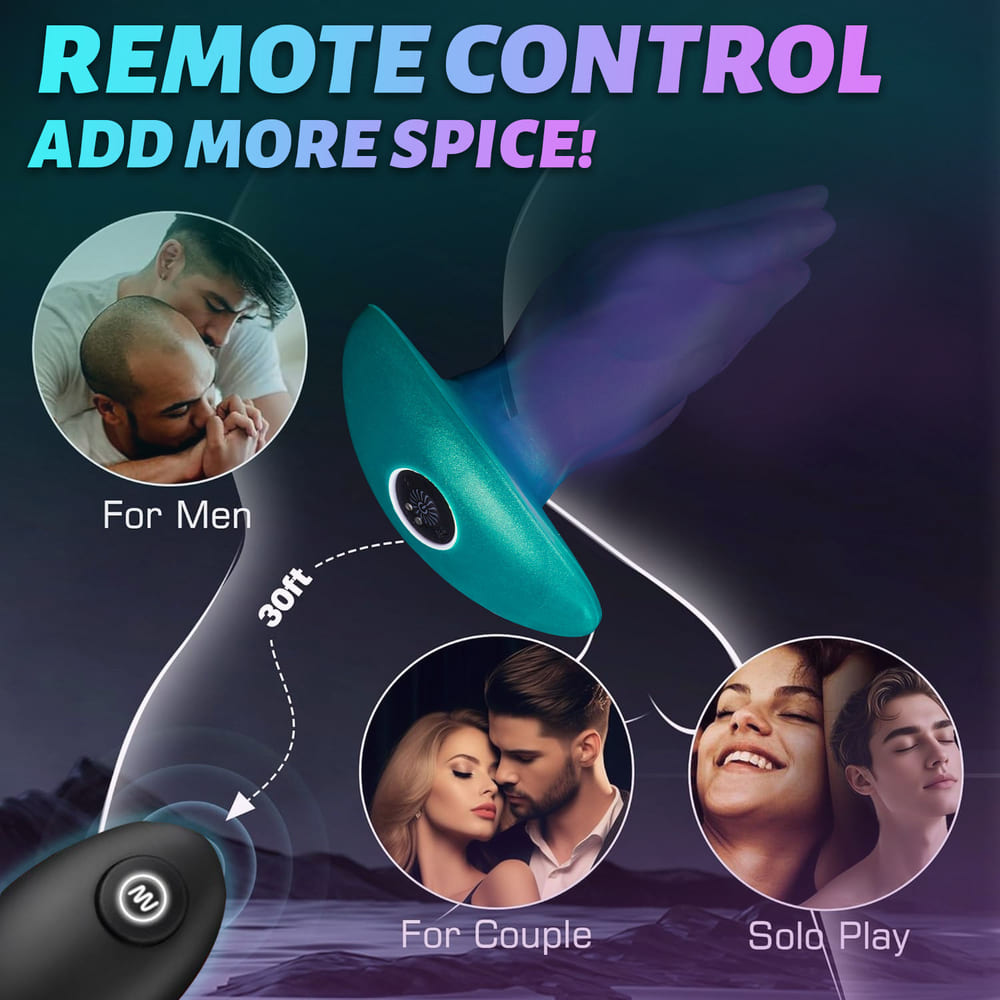 Simon-Silicone-Vibrating-Hand-Anal-Plug-with-Wireless-Remote