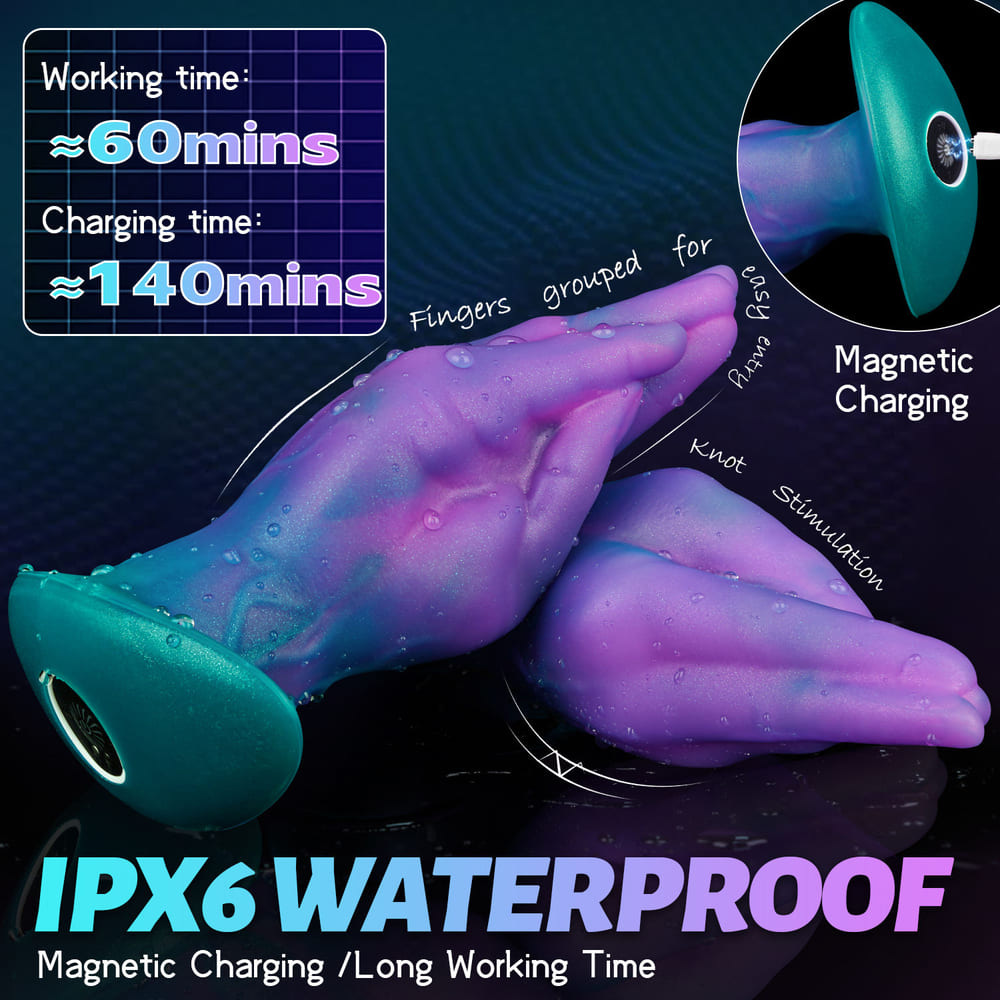 Simon-Silicone-Vibrating-Hand-Anal-Plug-with-Wireless-Remote