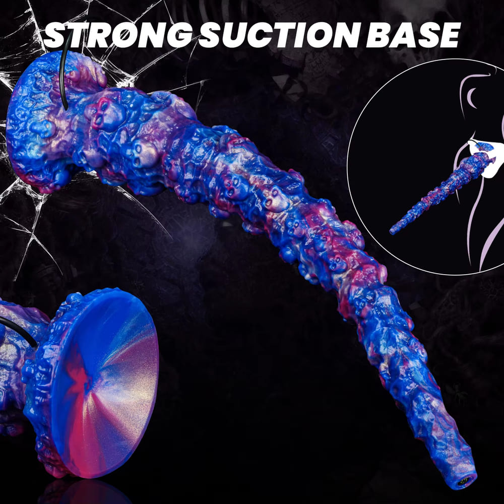 Skeleton-Knight-Endoscopic-Camera-Tentacle-Anal-Plug-Long-Anal-Toy