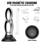 Smooth-Remote-E-Stim-Metal-Prostate-Massager