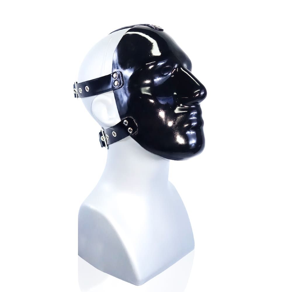Gibbon Black - THE RUBBER PRISONER Anatomical Latex Mask