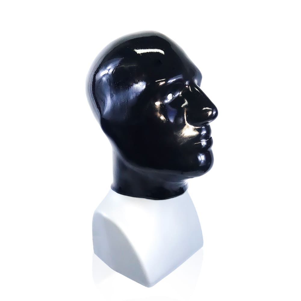 Gibbon Black - THE RUBBER PRISONER Anatomical Latex Mask