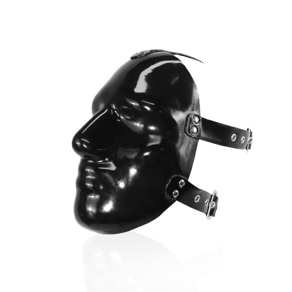Gibbon Black - THE RUBBER PRISONER Anatomical Latex Mask