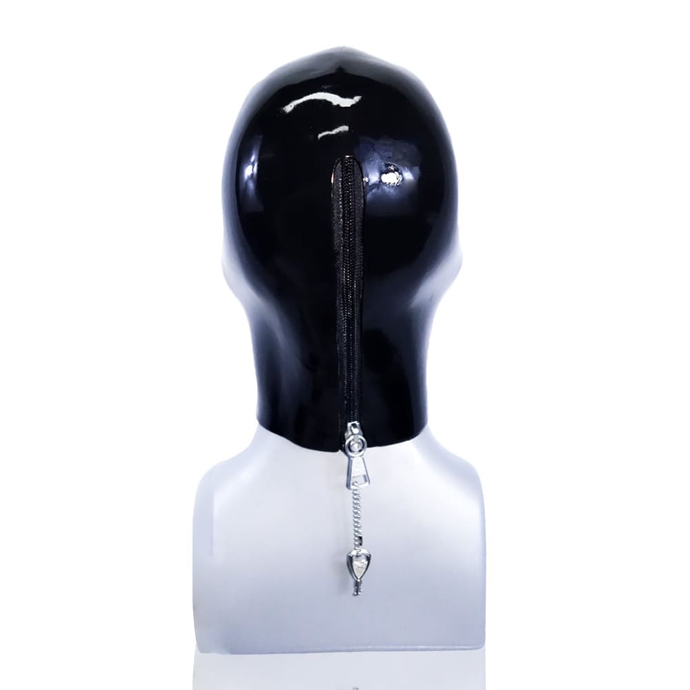 Gibbon Black - THE RUBBER PRISONER Anatomical Latex Mask