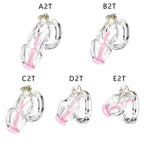 3D Printed Male Chastity Cage – Resin Lock with Strap & Perforated Ring Design for Men