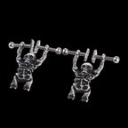 Fantasy Skull Nipple Clamp Bondage Set – Metal-Crafted Forced Orgasm BDSM Instrument