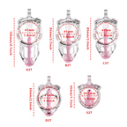 3D Printed Male Chastity Cage – Resin Lock with Strap & Perforated Ring Design for Men