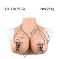 Fantasy Skull Nipple Clamp Bondage Set – Metal-Crafted Forced Orgasm BDSM Instrument